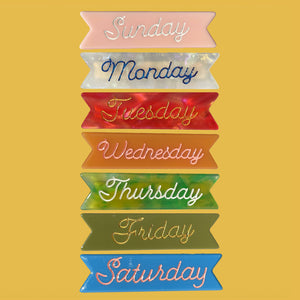Days of the Week Clips by Eugenia Kids