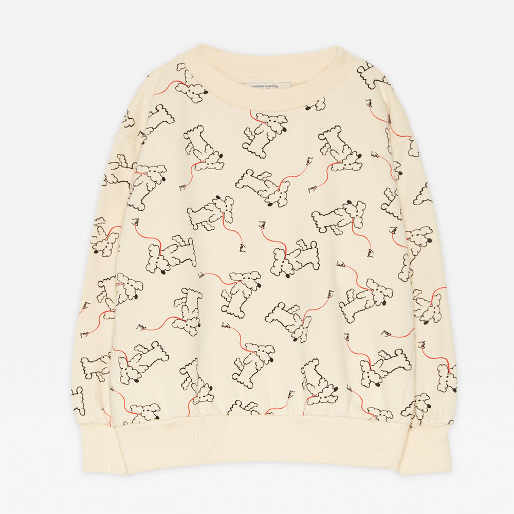 Dog All Over Sweatshirt by Weekend House Kids