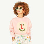Bear Kids Sweatshirt Pink Face by The Animals Observatory