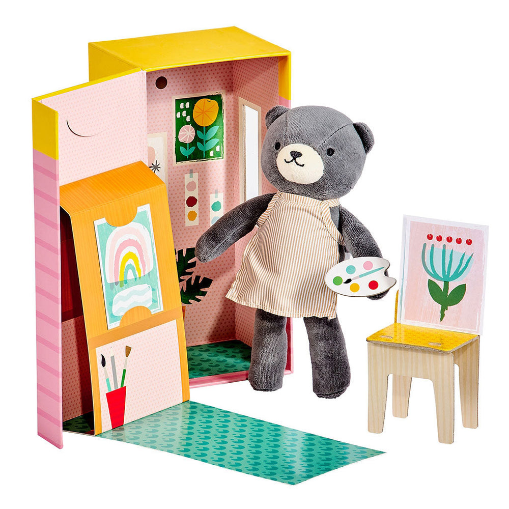 Beatrice The Bear Animal Play Set by Petit Collage