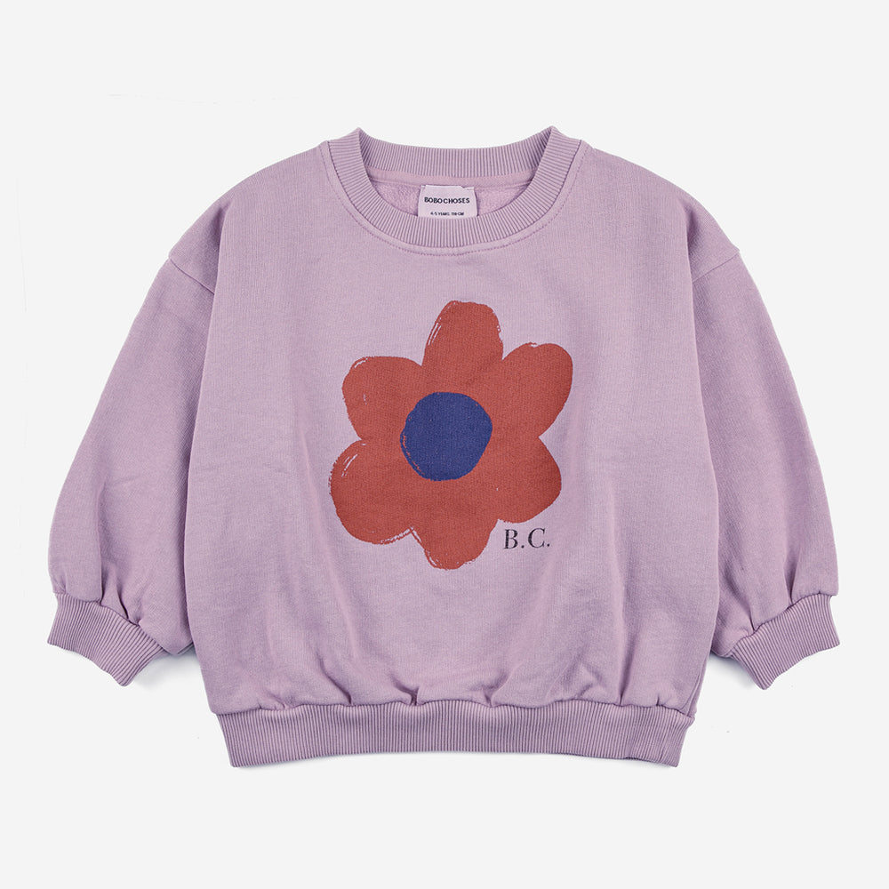
            
                Load image into Gallery viewer, Big Flower Sweatshirt by Bobo Choses
            
        