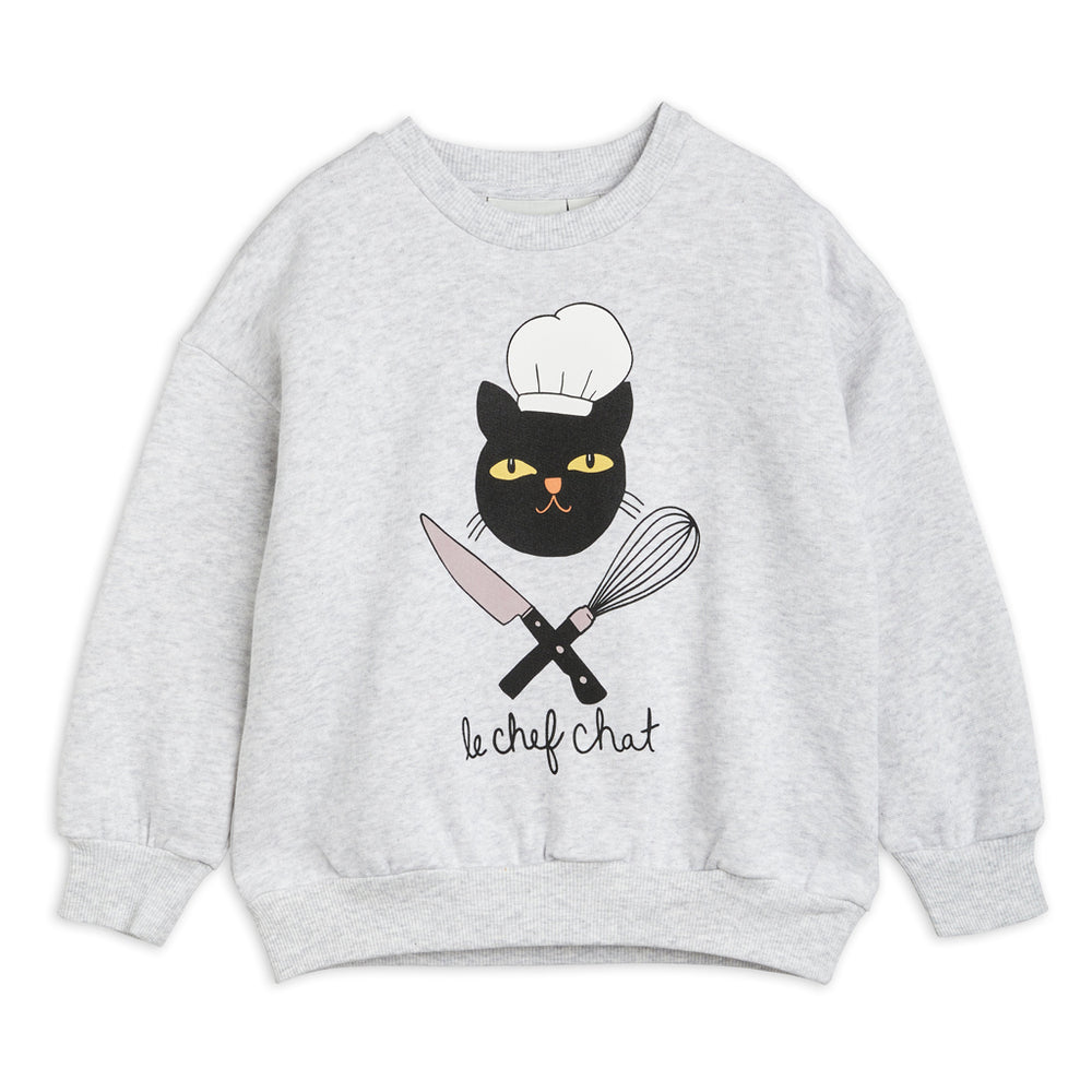 Chef Cat Sweatshirt by Mini Rodini