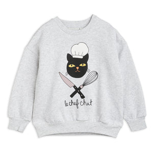 
            
                Load image into Gallery viewer, Chef Cat Sweatshirt by Mini Rodini
            
        