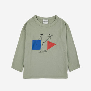Crazy Bicycle Long Sleeve Tee by Bobo Choses