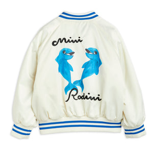 Dolphins Baseball Jacket by Mini Rodini