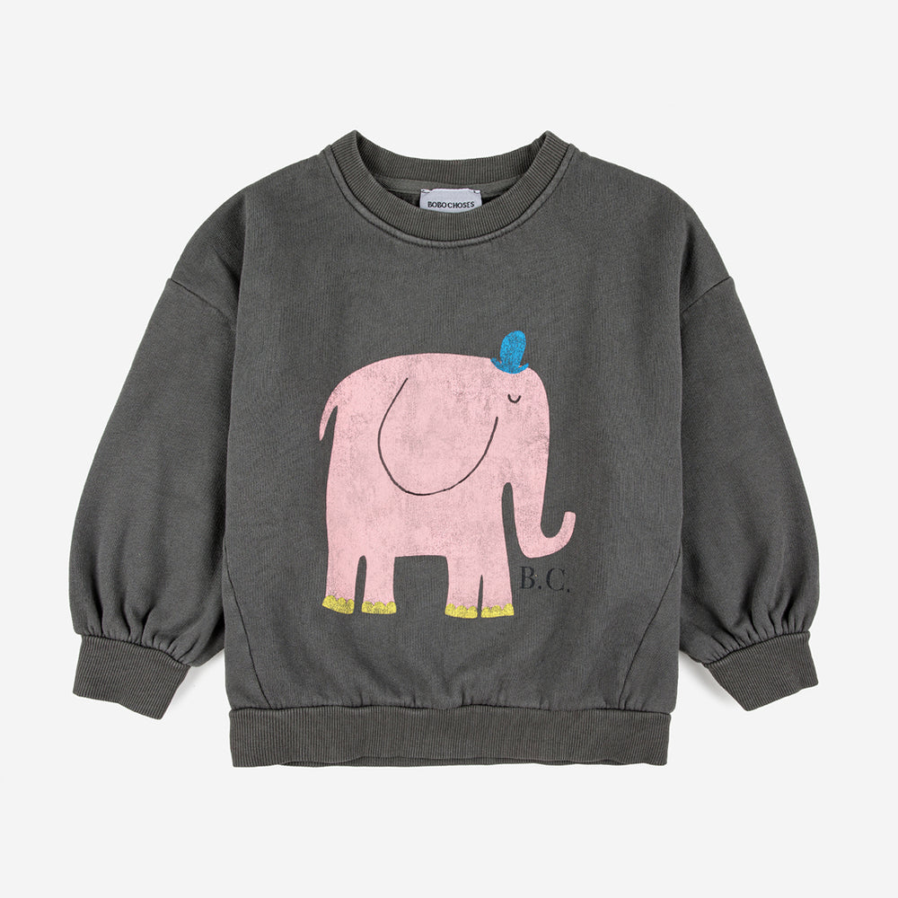 
            
                Load image into Gallery viewer, Elephant Sweatshirt by Bobo Choses
            
        