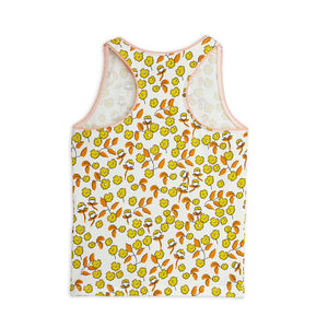 
            
                Load image into Gallery viewer, Flowers Lace Edge Tank by Mini Rodini
            
        