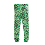 Green Leopard Leggings by Mini Rodini