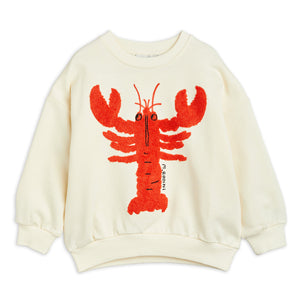 
            
                Load image into Gallery viewer, Lobster Embroidered Chenille Sweatshirt by Mini Rodini
            
        