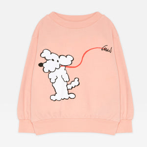 
            
                Load image into Gallery viewer, Peach Dog Sweatshirt with Pockets by Weekend House Kids
            
        
