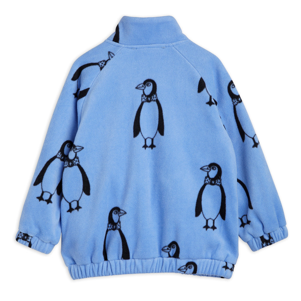 Penguin Fleece Jacket by Mini Rodini
