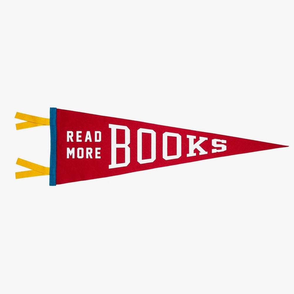 
            
                Load image into Gallery viewer, Read More Books Pennant by Oxford Pennant
            
        