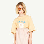 Rooster Oversize Kids Tee Brown Otter by The Animals Observatory