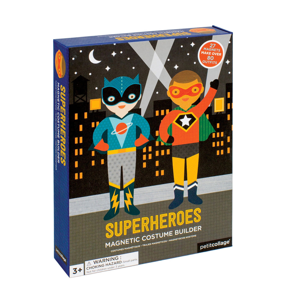Superheroes Magnetic Dress Up Play Set by Petit Collage
