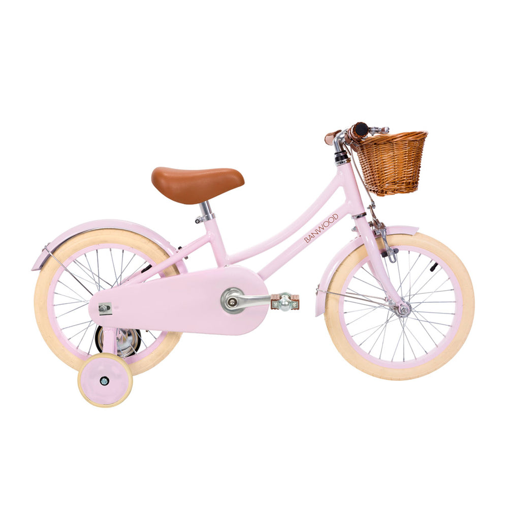 
            
                Load image into Gallery viewer, Classic Pink 16&amp;quot; Banwood Bike
            
        