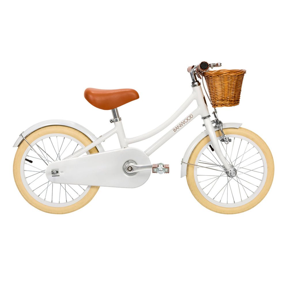 
            
                Load image into Gallery viewer, Classic White 16&amp;quot; Banwood Bike
            
        