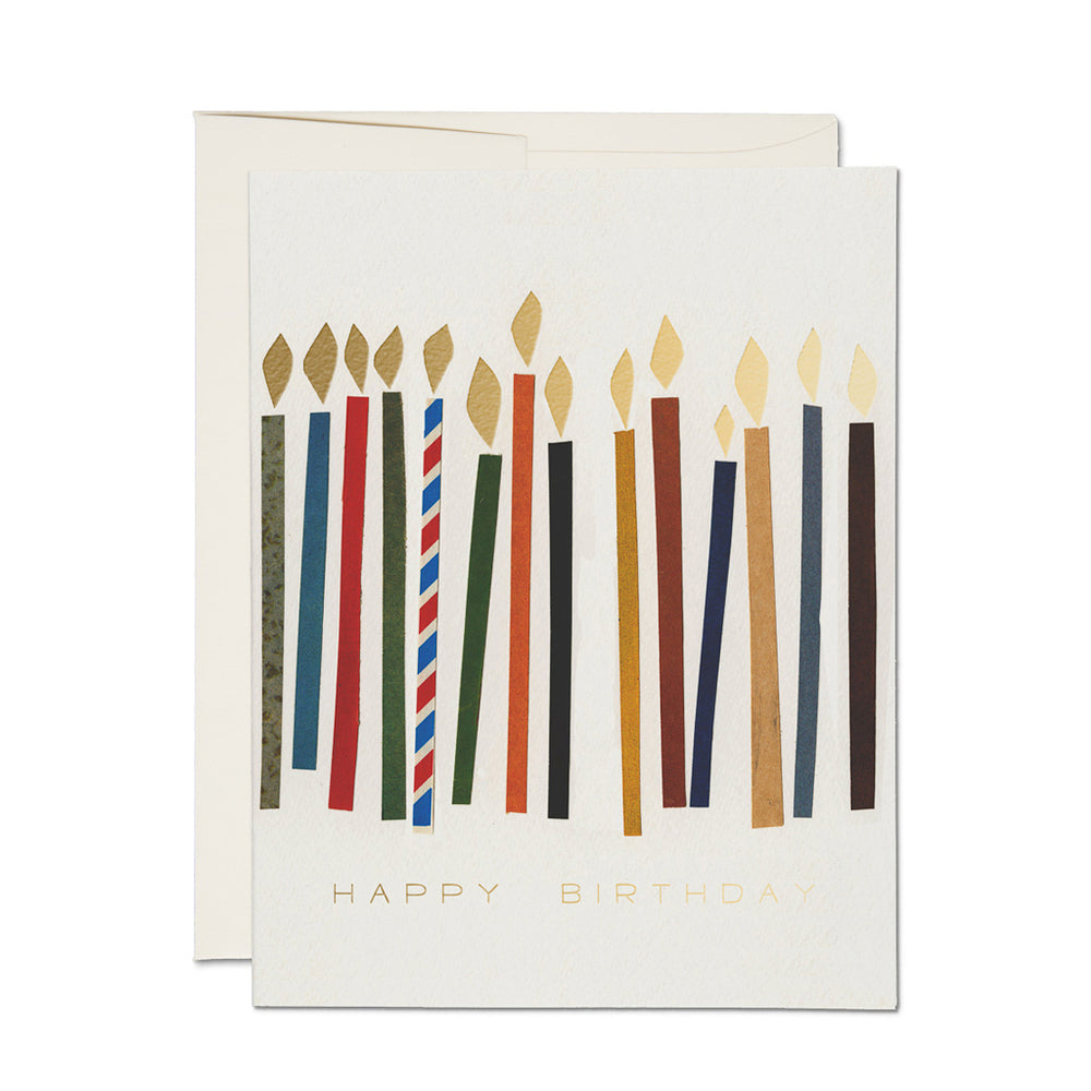 Candles Card by Christian Robinson