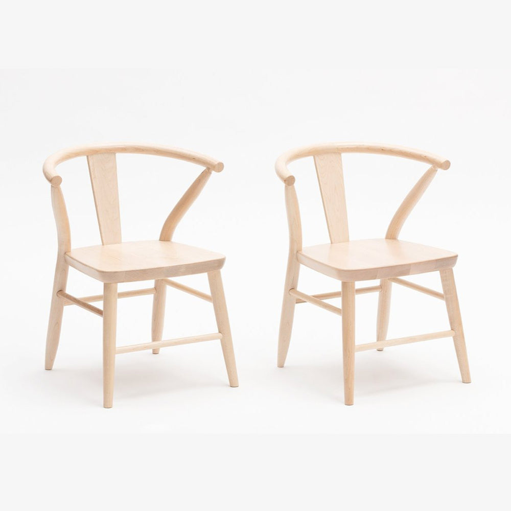 Crescent Chairs in Natural by Milton and Goose