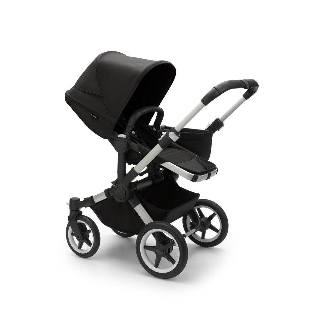 
            
                Load image into Gallery viewer, Bugaboo Donkey5 Mono Complete Aluminum / Midnight Black
            
        