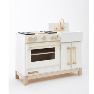 Essential Play Kitchen Meringue White by Milton and Goose