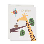 Giraffe Birthday Card by Christian Robinson