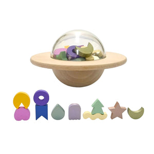 UFO Wooden Balance Game by Kiko+ & gg*