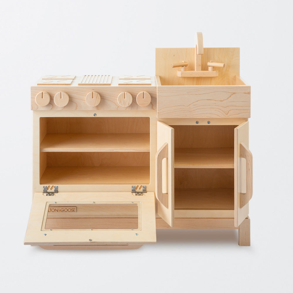 
            
                Load image into Gallery viewer, Essential Play Kitchen Natural by Milton and Goose
            
        