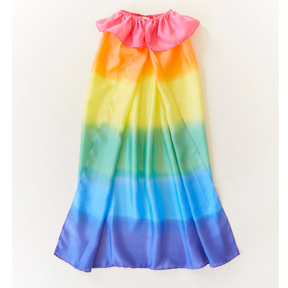 Rainbow Silk Cape by Sarah's Silks