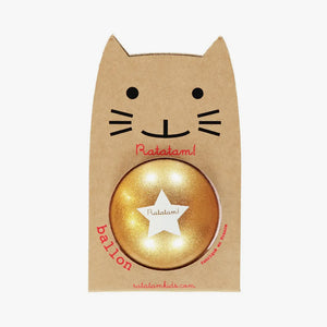 6" Gold Glitter Ball by Ratatam