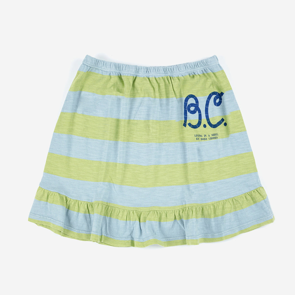Yellow Stripes Skirt by Bobo Choses